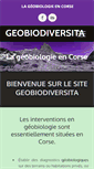 Mobile Screenshot of geobiodiversita.org