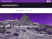 Tablet Screenshot of geobiodiversita.org
